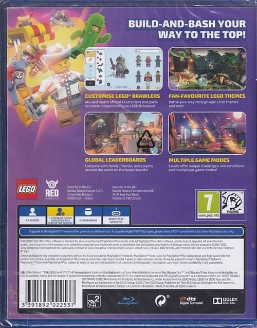 LEGO Brawls - i Folie - PS4 (AA Grade) (Genbrug)